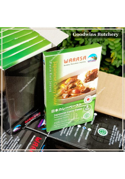 Bumbu Warasa CURRY PASTE pasta kari Jepang - Japanese curry paste HALAL 50g